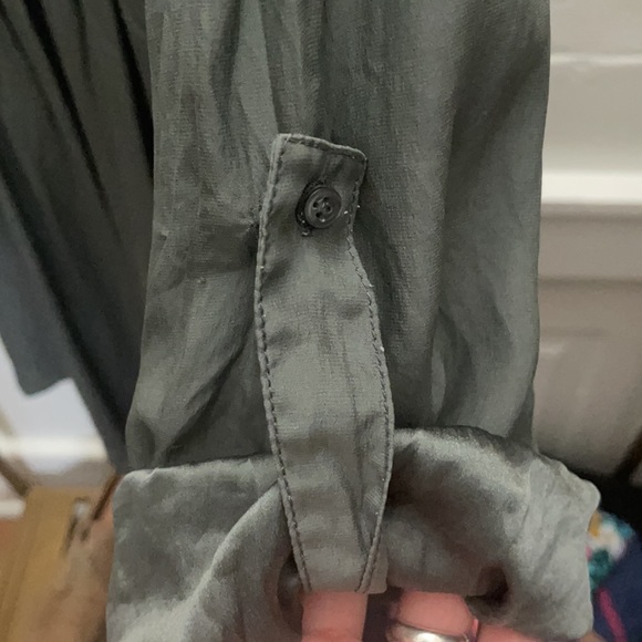 Zara Gray Ruffle Dress - Picture 6 of 7